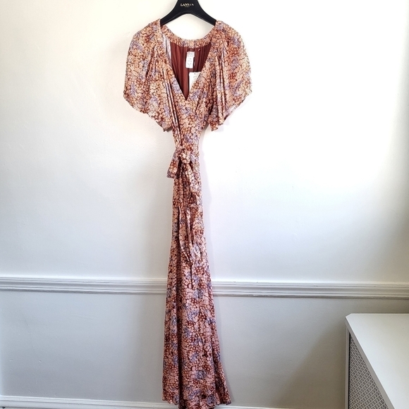 New L*Space Panama Wrap Maxi Dress/Swim Cover-Up NWT Size Small - Picture 12 of 17